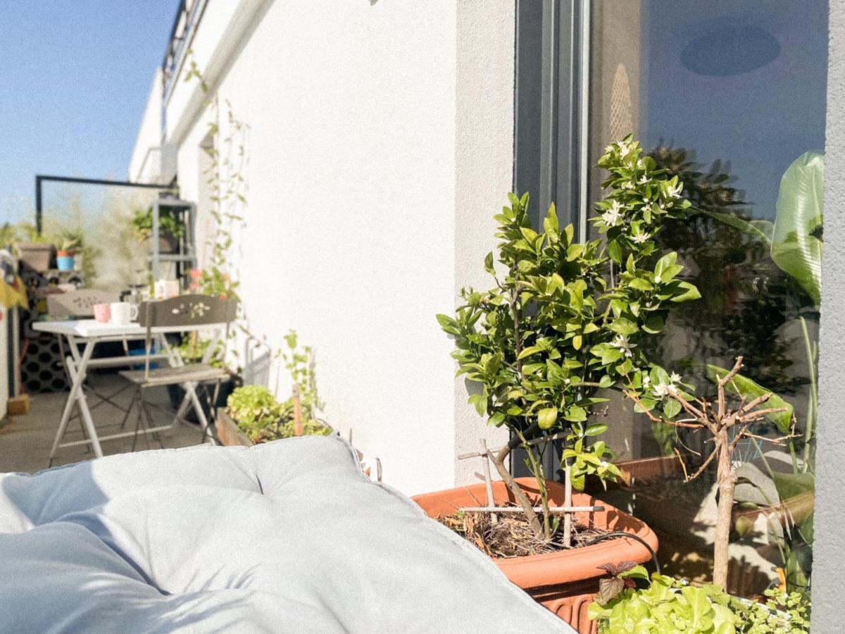 L'Olympique: Appartement Cosy, Vue Canal Grande Terrasse Et Parking Vaires-sur-Marne Exterior foto